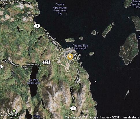 map: Bar Harbor