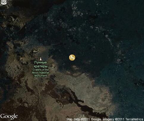 map: Craters of the Moon National Monument and Preserve