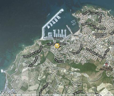 map: Historical museum, Agropoli