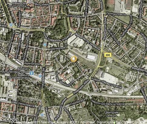 map: Hochschule Augsburg (University of Applied Sciences)