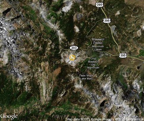 map: Mammoth Mountain