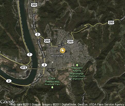 map: Moundsville