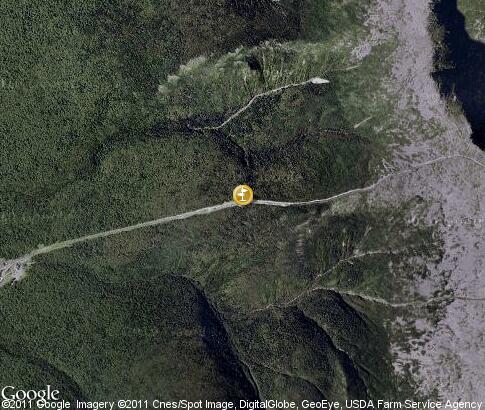 map: Mount Washington Cog Railway