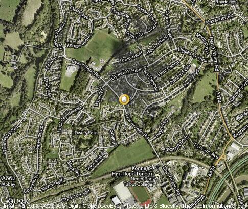 map: Neath Port Talbot College