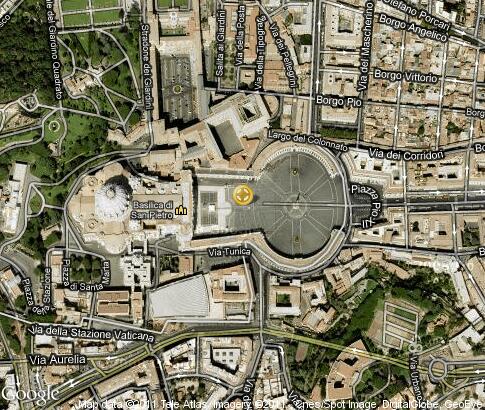 map: Saint Peter's Square