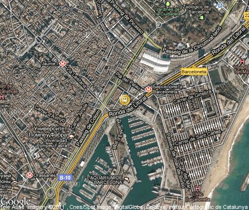 map: Port Vell