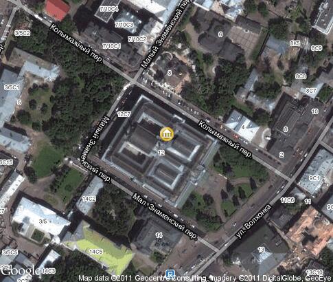 map: Pushkin Museum of Fine Arts