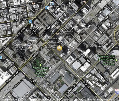 map: San Francisco Museum of Modern Art