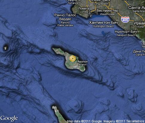 map: Santa Catalina Island