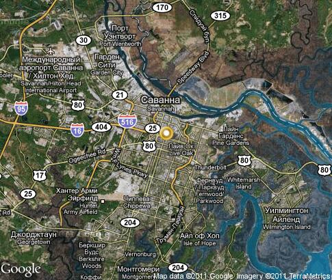 map: Savannah
