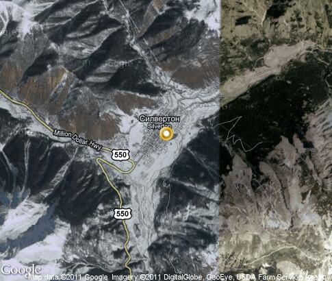 map: Silverton