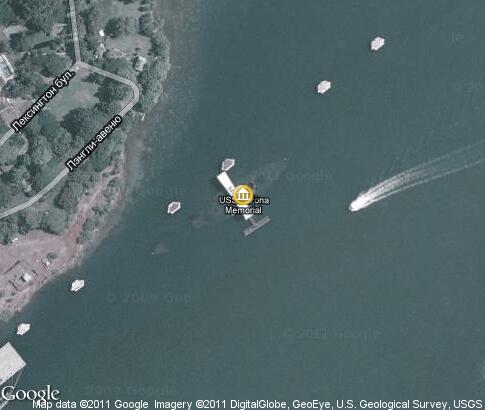 map: USS Arizona Memorial