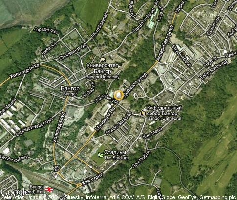 マップ: University of Wales Bangor