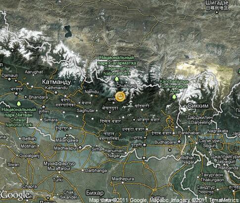 map: Nepal, bungy jumping